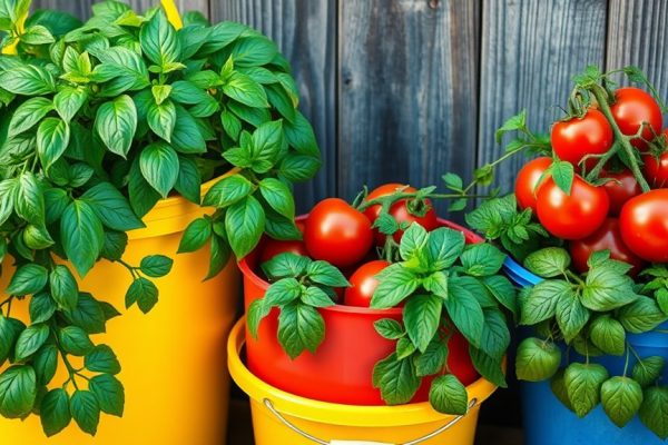 Grow These 3 Crops in Buckets for a Small-Space Harvest