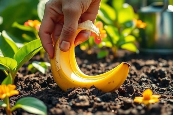 Turn Banana Peels into Fertilizer with This One-Step Method