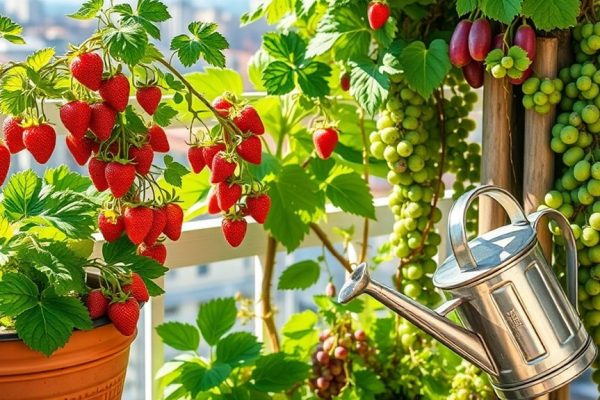 Small-Space Fruit Gardening- Sweet Harvests from Your Balcony